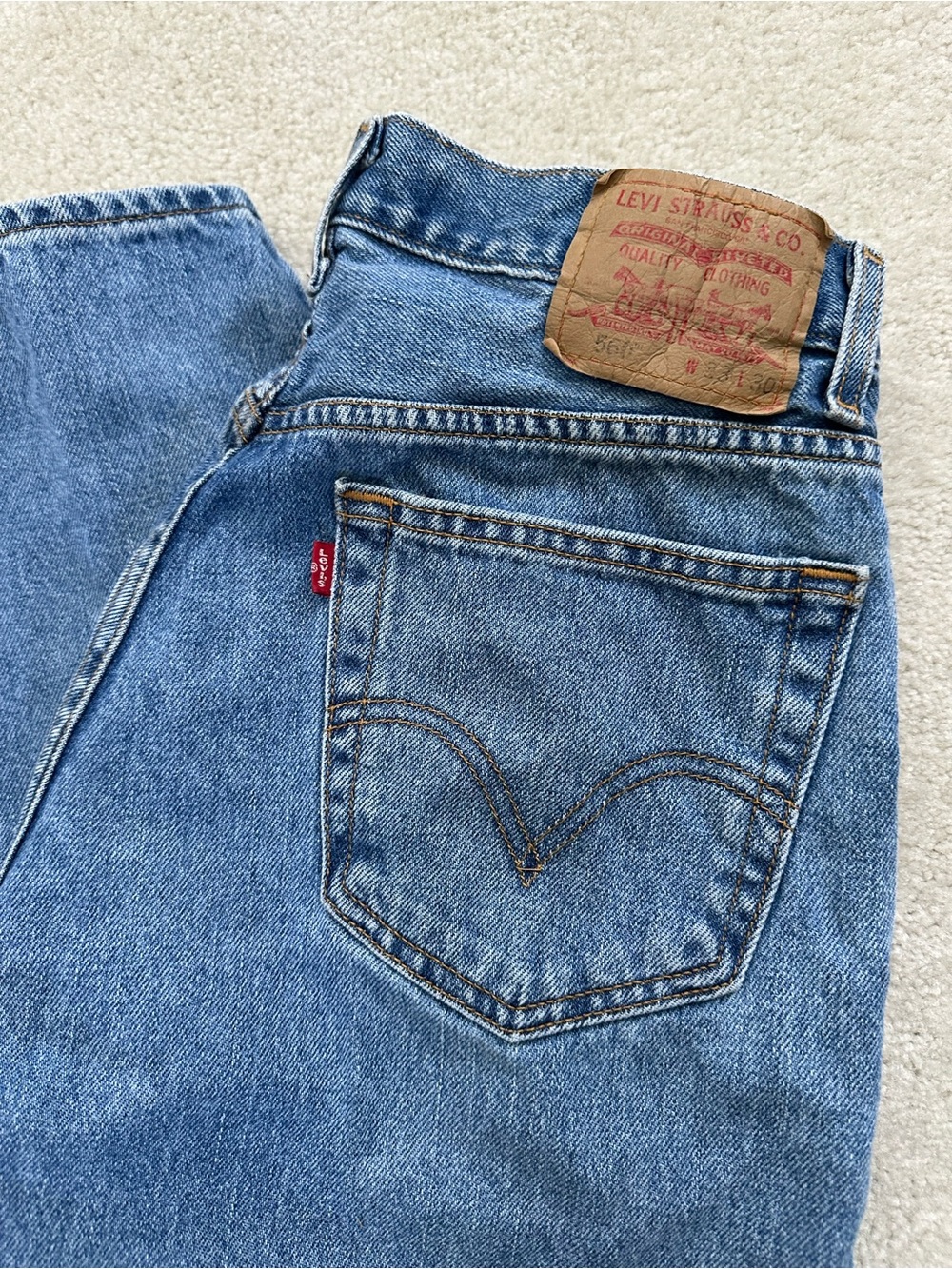 Vintage Levi’s 560 Jean 33W 30 L